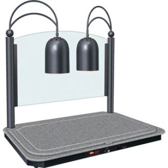 Hatco trancheerplaat, 2 warmtelampen, DCSB400-3624-2